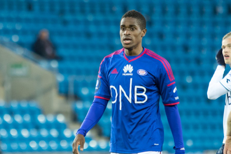 Deshorn Brown scoret to mot Haugesund på Ullevaal. Får vi en reprise i kveld? Foto: grydis.no