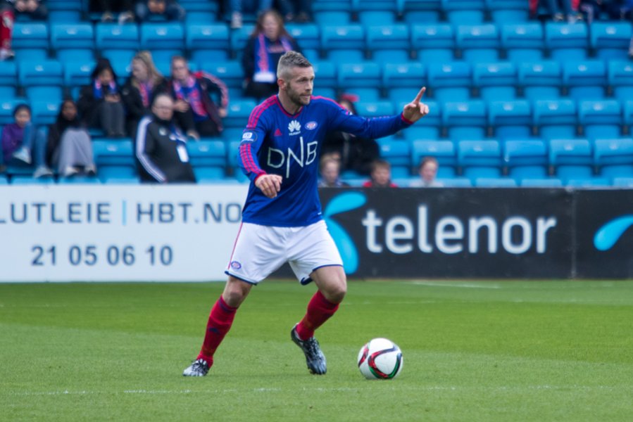 Kjetil Wæhler var en av Vålerengas beste mot Sandefjord. Foto: Grydis.no