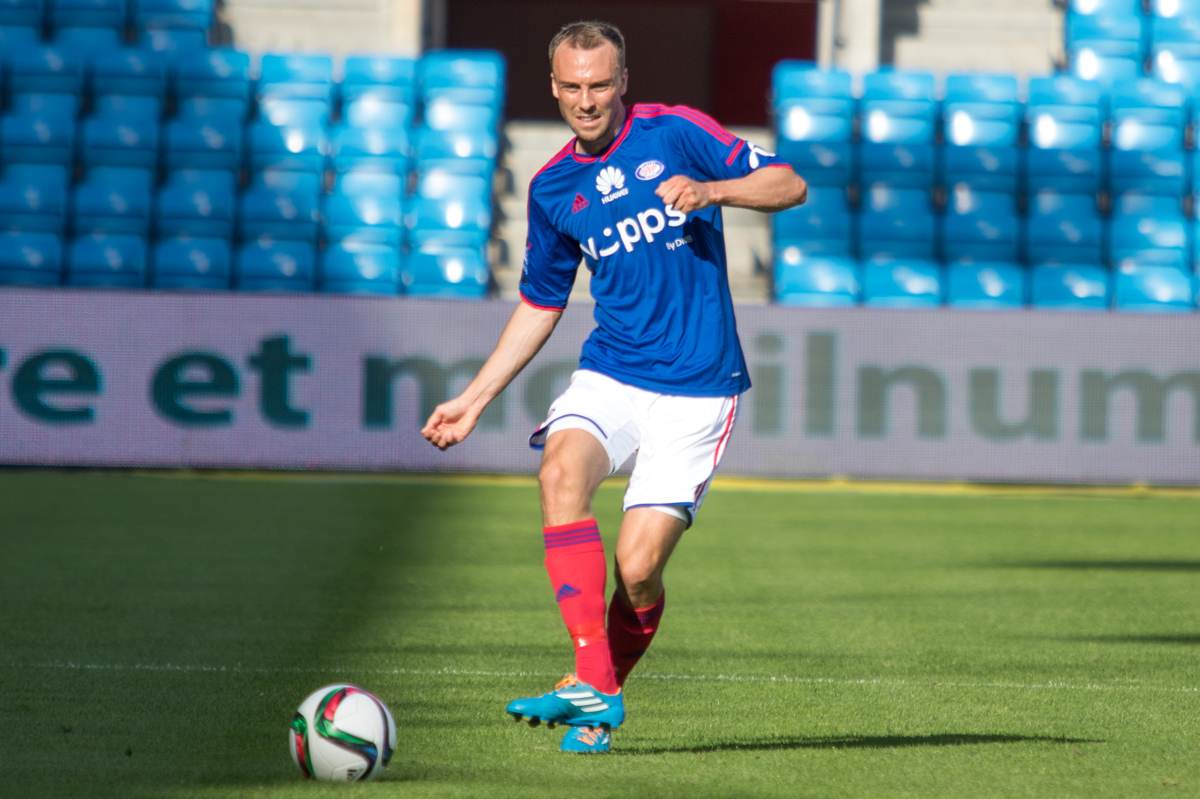 Alexander Mathisen strålte om kapp med sola mot Sandefjord. Foto: grydis.no. 