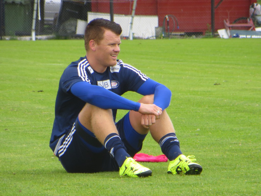 John Arne Riise på Vålerenga-trening. Foto: FrankO/Aperopet