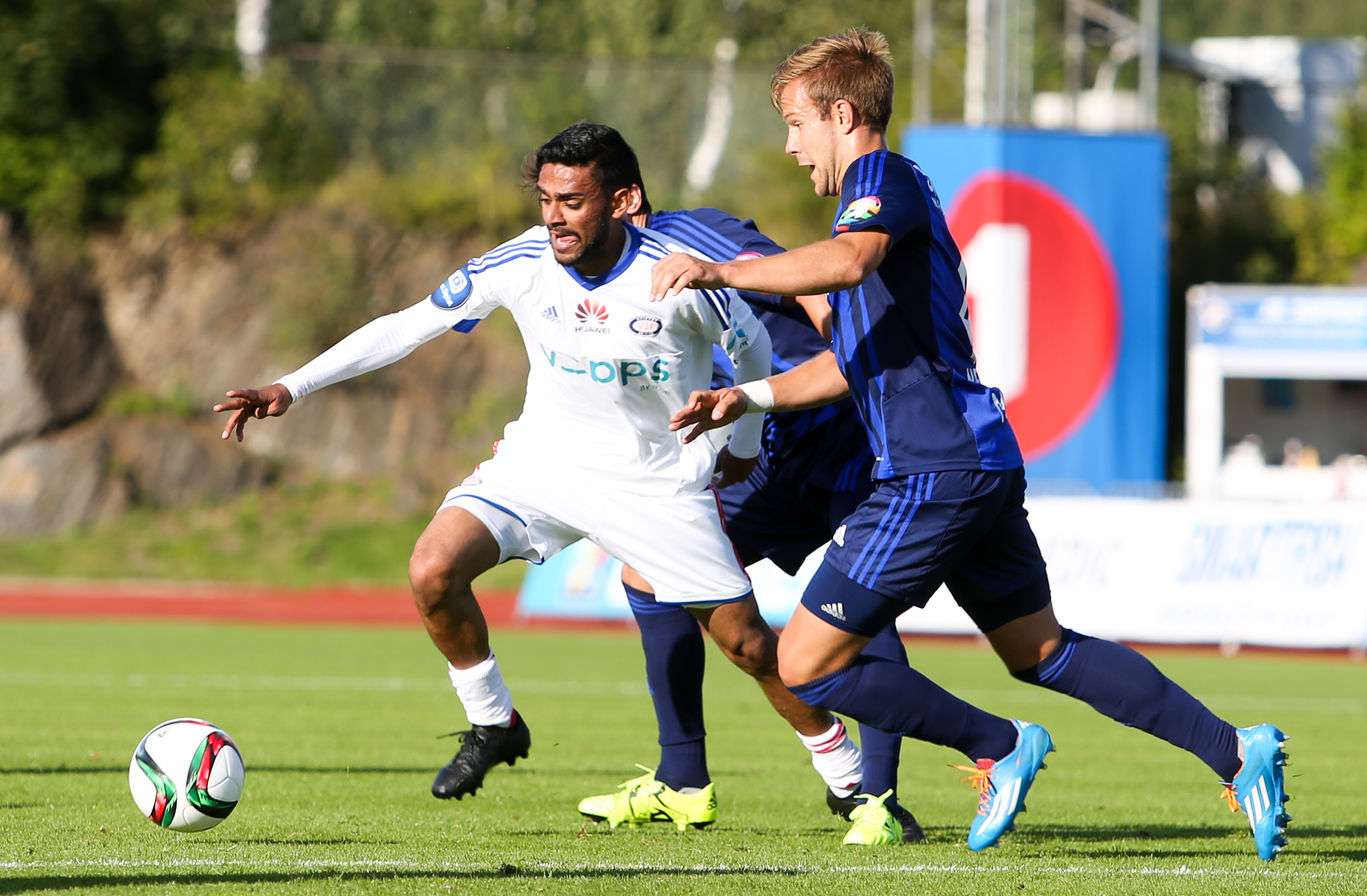 Ghayas Zahid fikk ikke enkle arbeidsforhold mot Stabæk. Foto: Eivind Hauger