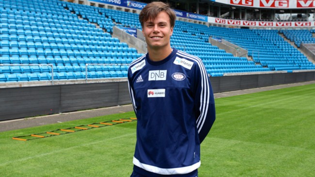 Melker Hallberg. Foto: vif-fotball.no.