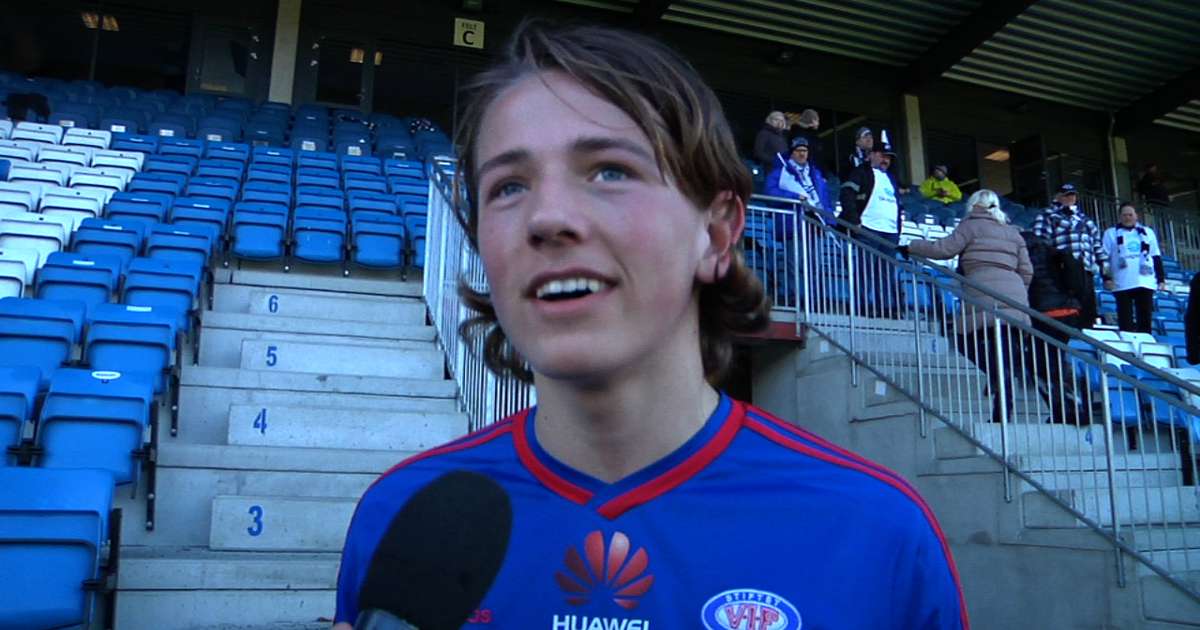 Sander Berge. Foto: vif-fotball.no.