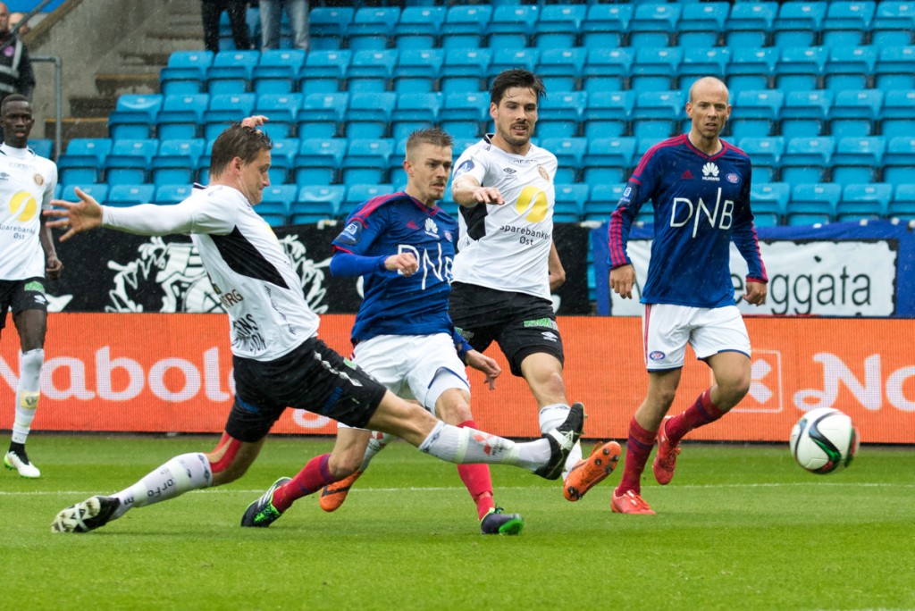 Rasmus Lindkvist scora to mot Mjøndalen sist. Foto: Grydis.no.