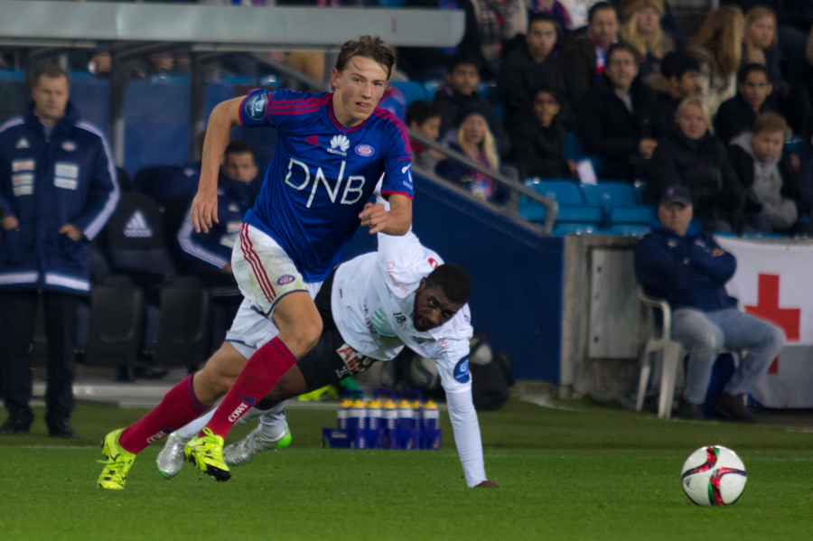 Sander Berge er ute resten av året. Foto: grydis.no.