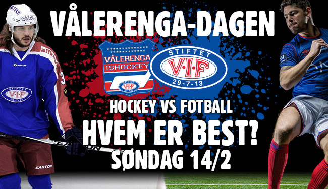 Vålerenga Fotball møter Vålerenga Ishockey søndag.
