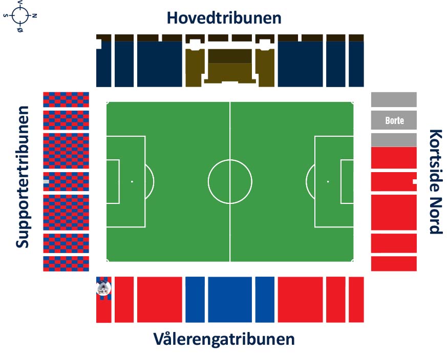 Stadion Oversikt